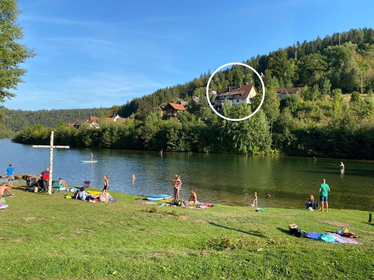 Haus Adler - Komplettes Ferienhaus Am Badesee Erzgrube Exteriör bild