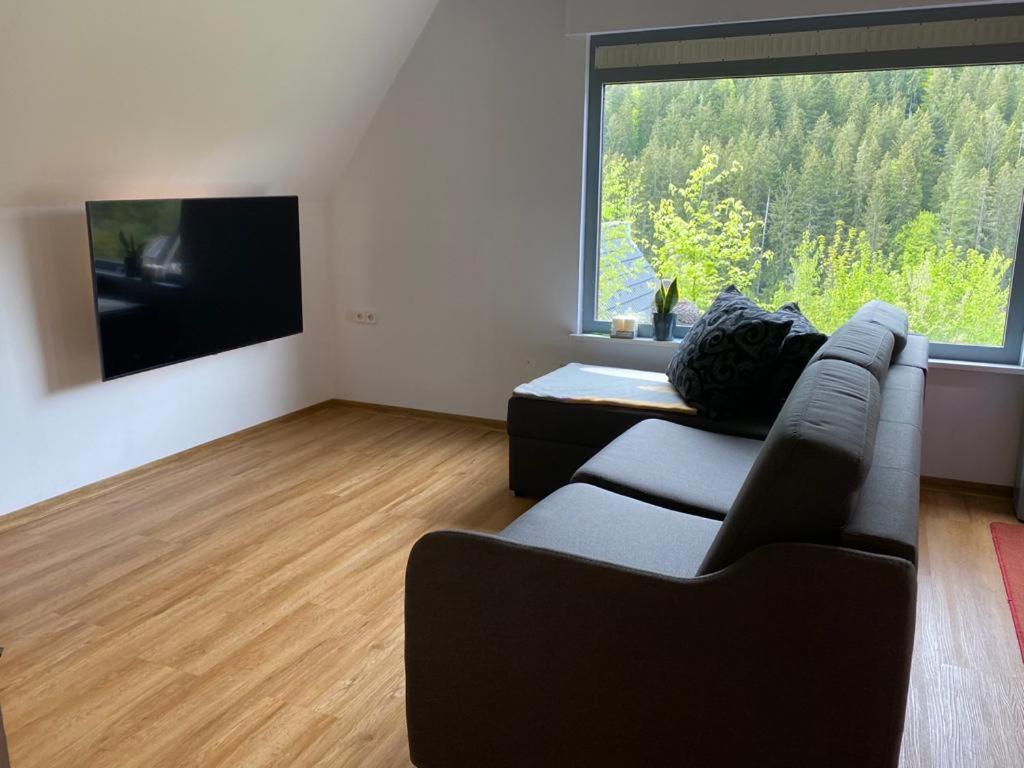 Haus Adler - Komplettes Ferienhaus Am Badesee Erzgrube Exteriör bild