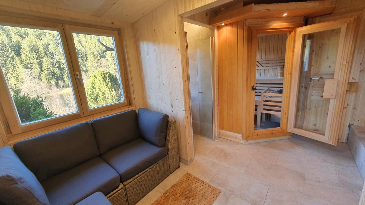 Haus Adler - Komplettes Ferienhaus Am Badesee Erzgrube Exteriör bild